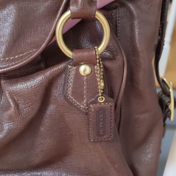 Authentic Coach purse briefcase - Picture 2 of 7